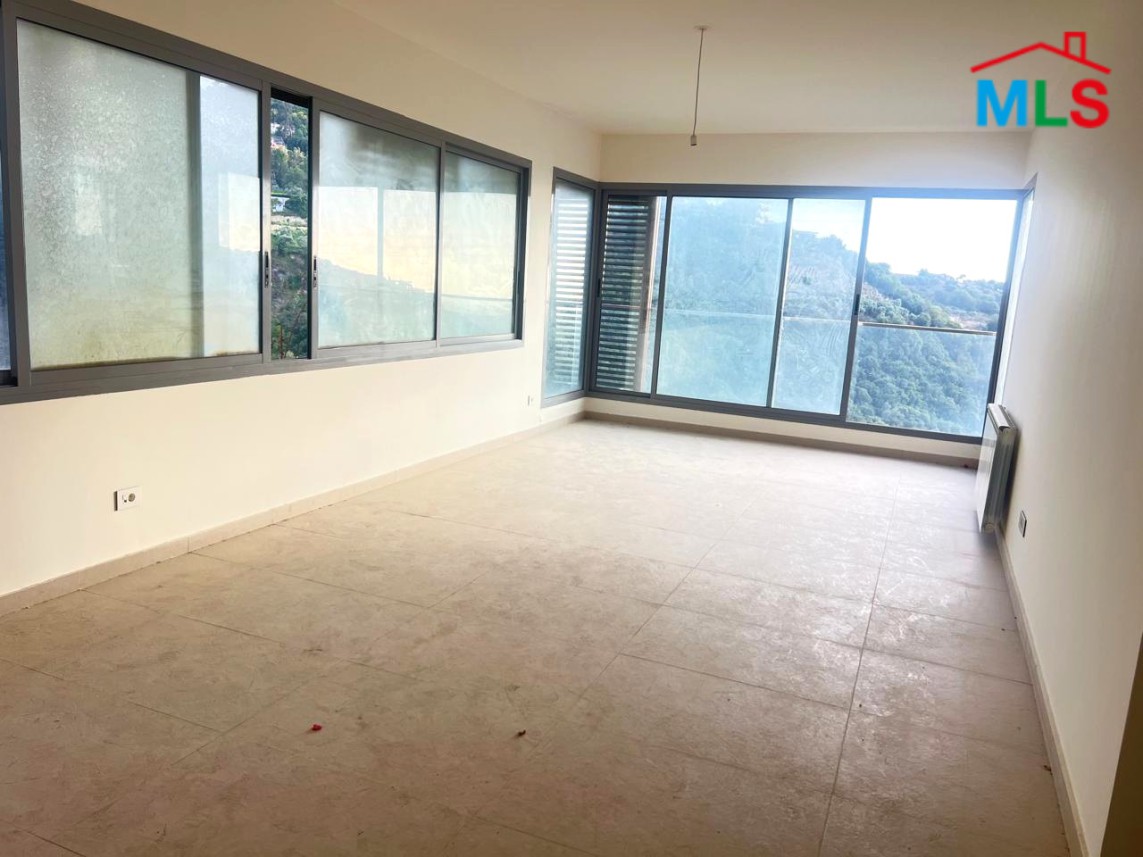 Apartment With Panoramic Mountain View For Sale in Jamhour