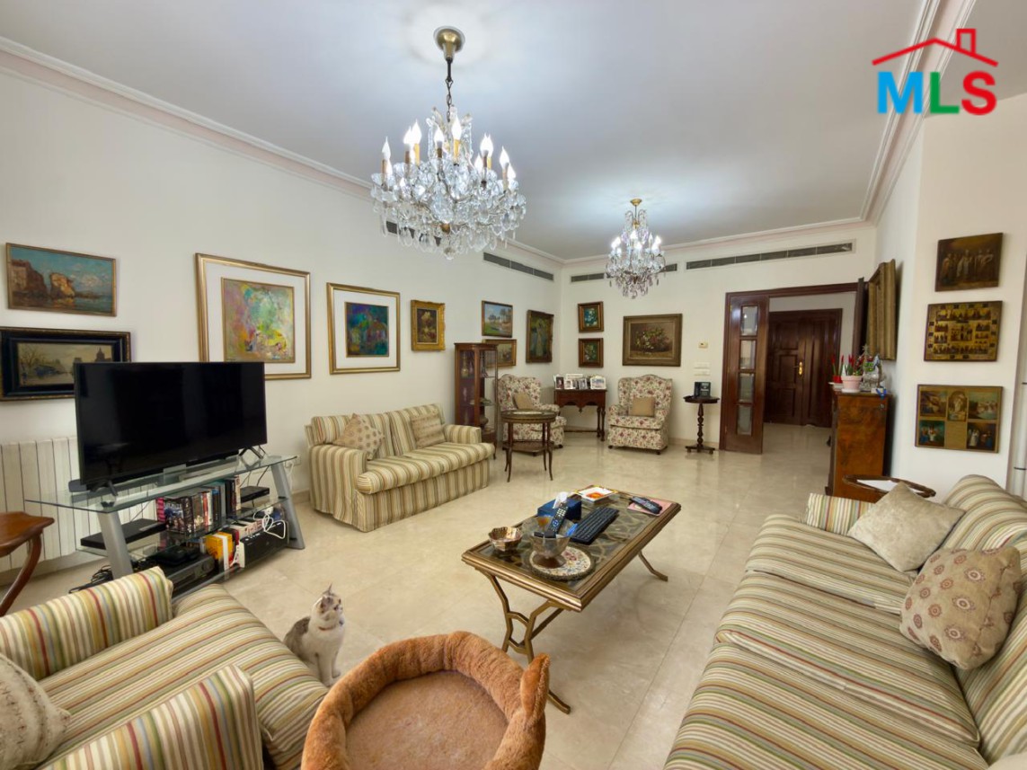 3-Bedroom Apartment For Sale in a Prime Location in Achrafieh, Sioufi