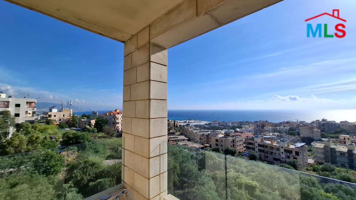 Duplex With Open Sea View For Sale In Aamchit