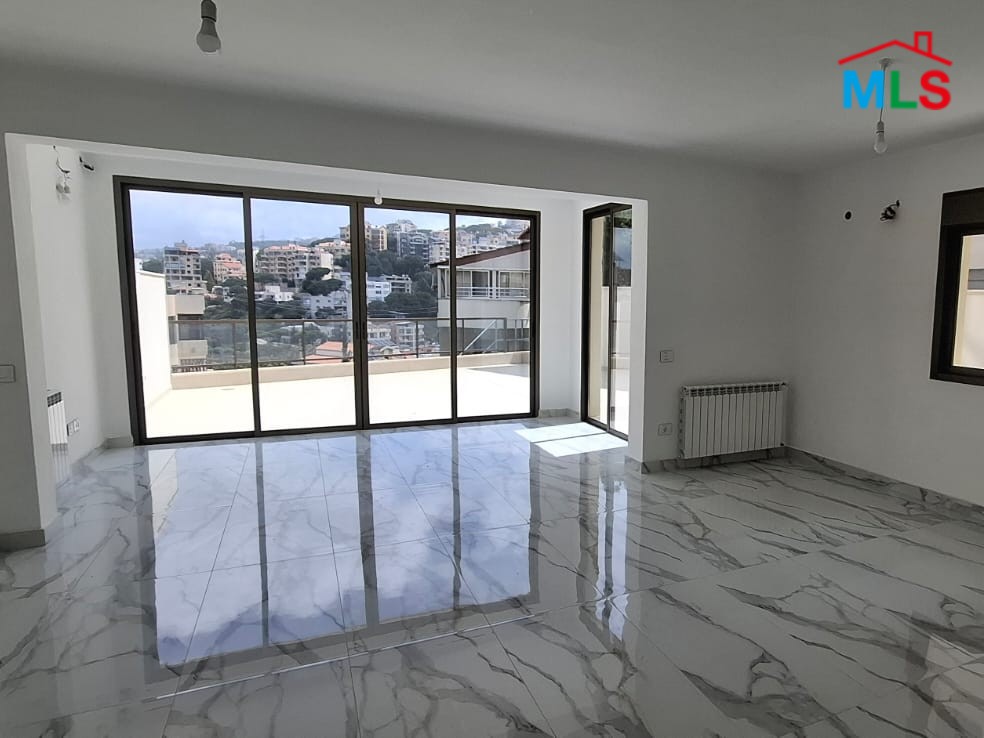 Brand New Apartment With Terrace and Garden For Sale in Bsalim