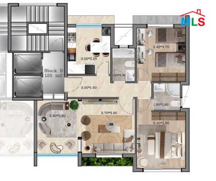 Under-Construction Project! 2 Bedroom Apartment For Sale in Sin El-Fil