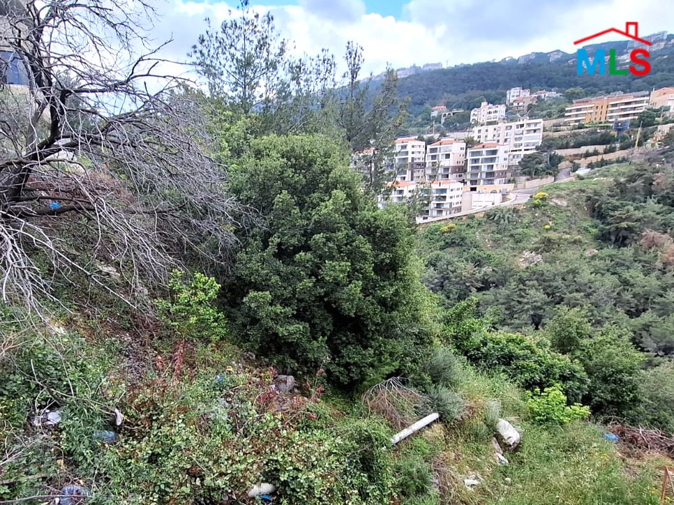 1000 SQM Land With Mountain View For Sale In Qannabet Broumana