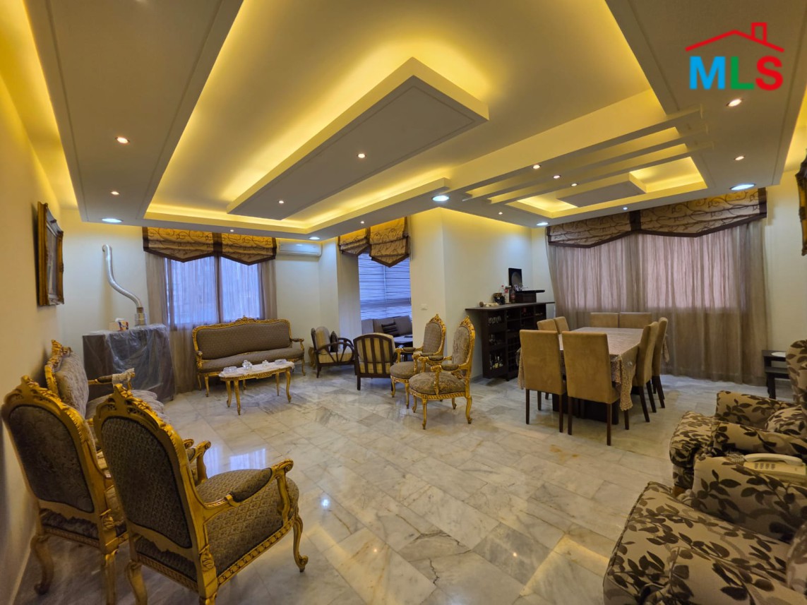 Bright 3-Bedroom Apartment with Roof Terrace For Sale in Baabda