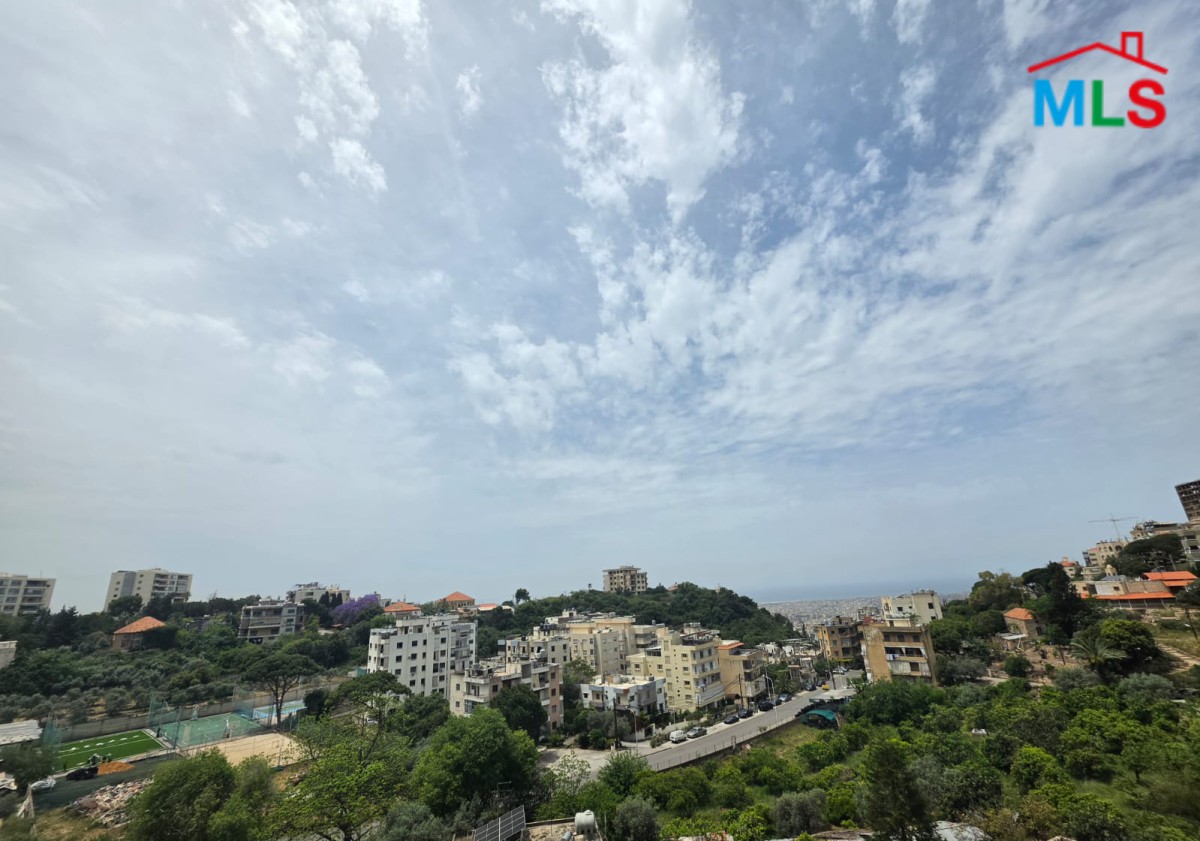 3-Bedroom Apartment with Amazing View For Sale in Baabda