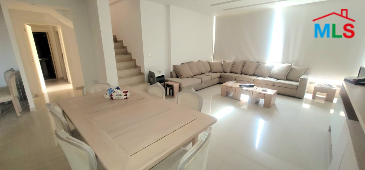 Furnished Duplex Apartment with Sea View For Sale in Mastita, Jbeil