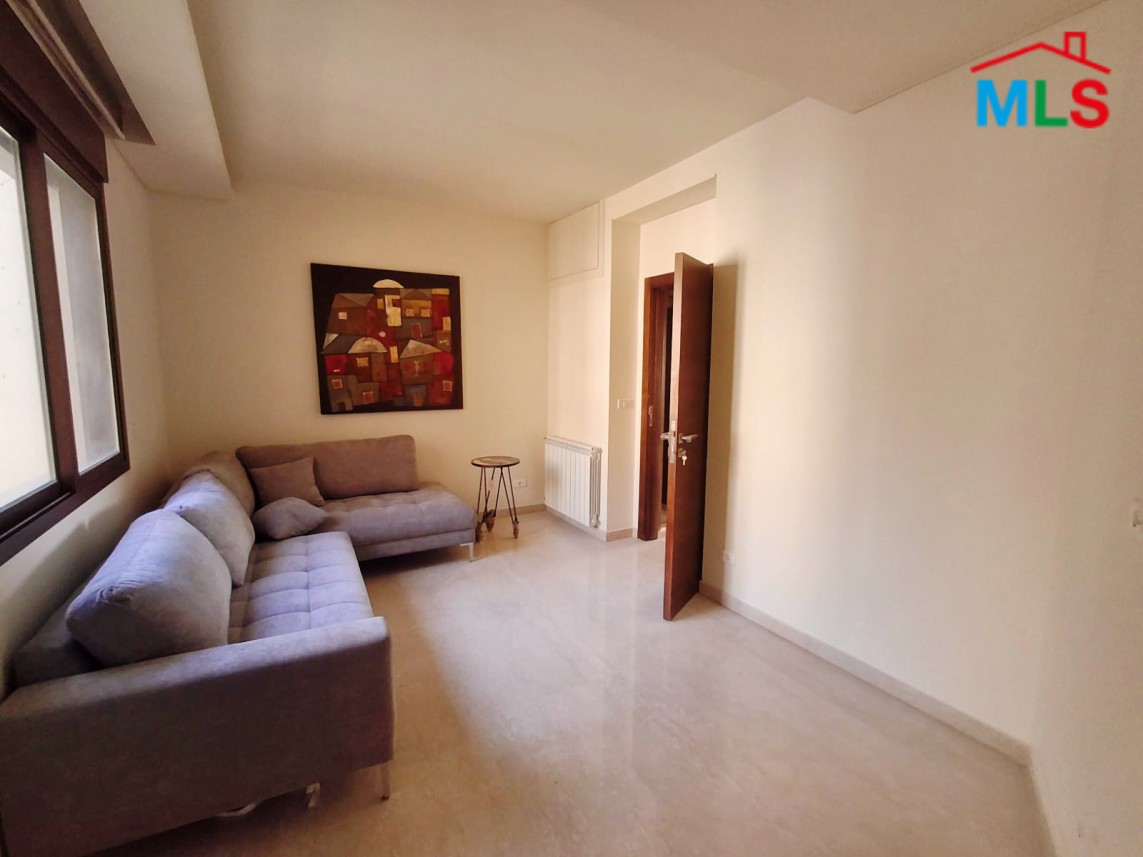 Furnished 3-Bedroom Apartment with Sea View For Sale in Kfarhbeib