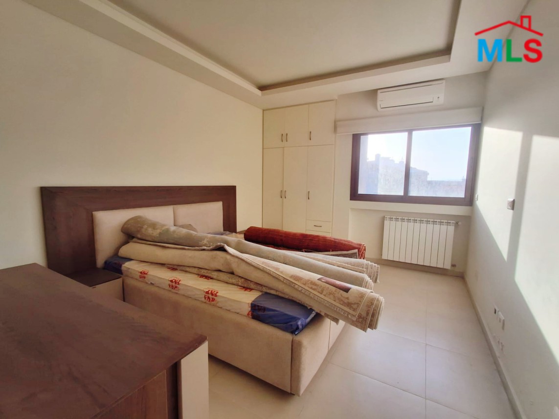 Furnished 3-Bedroom Apartment with Sea View For Sale in Kfarhbeib