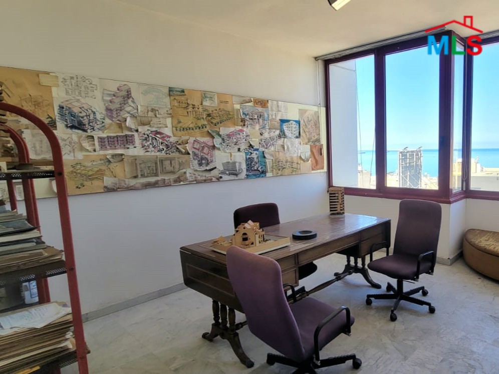 70 SQM Office with Sea View For Sale in Kaslik