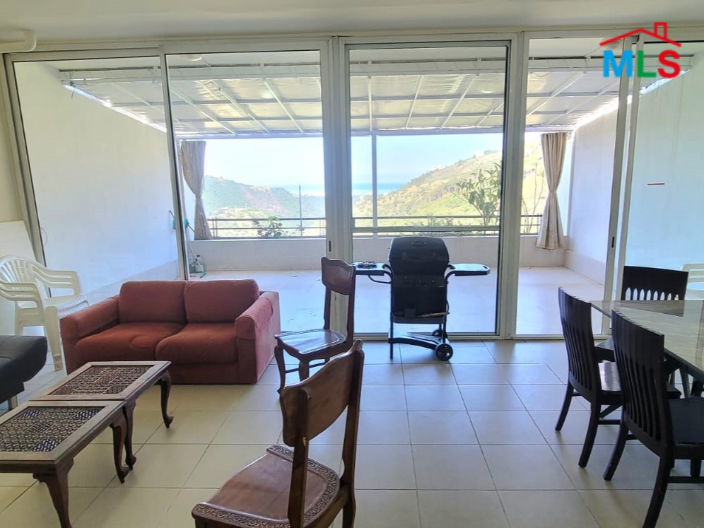 Furnished Chalet with Sea View For Sale in Jeita