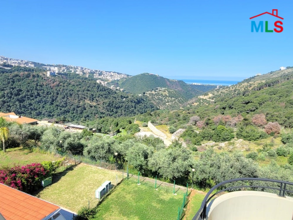 Furnished Chalet with Sea View For Sale in Jeita
