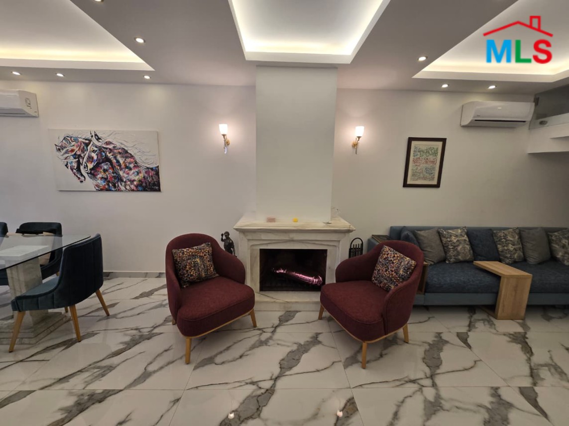 Beautiful & Fully Furnished Duplex with Terrace For Sale in Koura