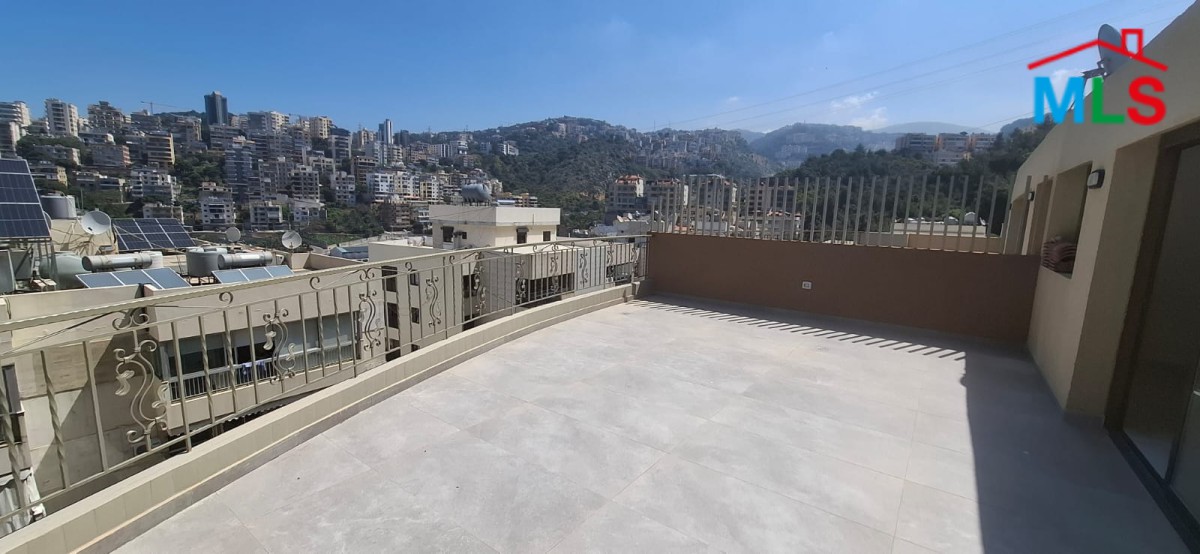 Beautiful Duplex with Terrace For Sale in Antelias