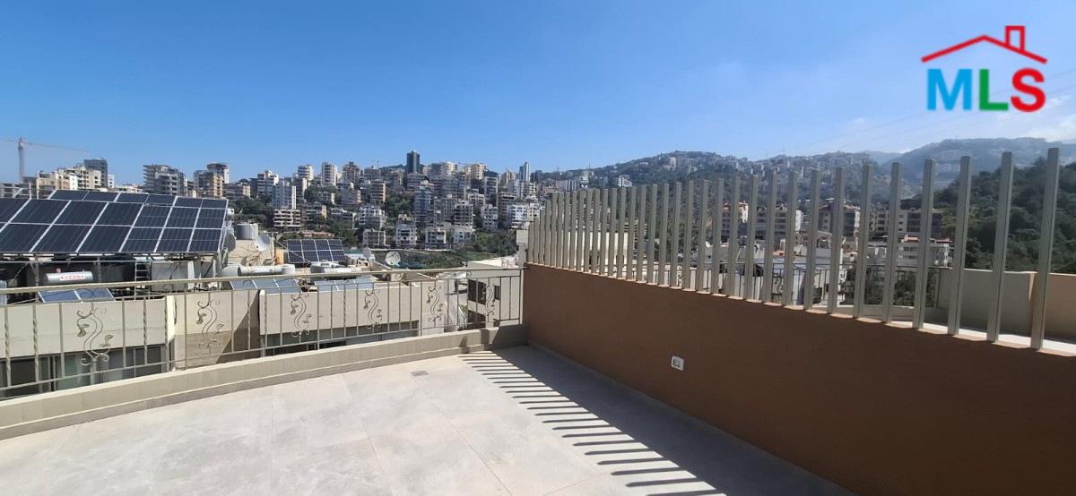 Beautiful Duplex with Terrace For Sale in Antelias