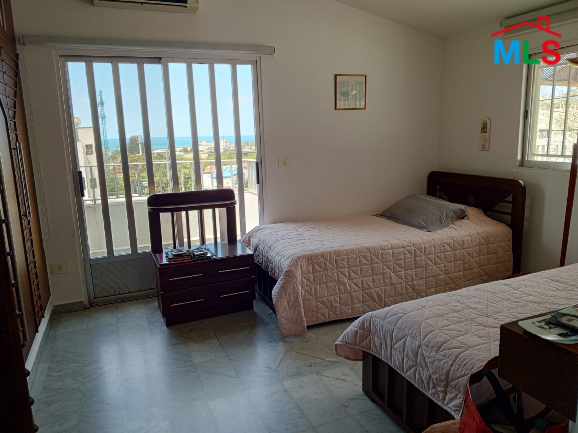 Duplex Villa with Garden and Partial Sea View For Sale In Jbeil