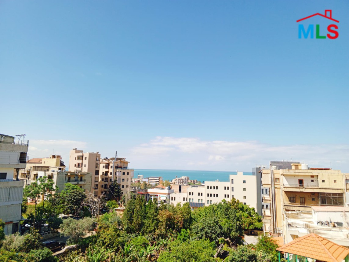 Furnished Apartment with Sea View For Sale in Jbeil