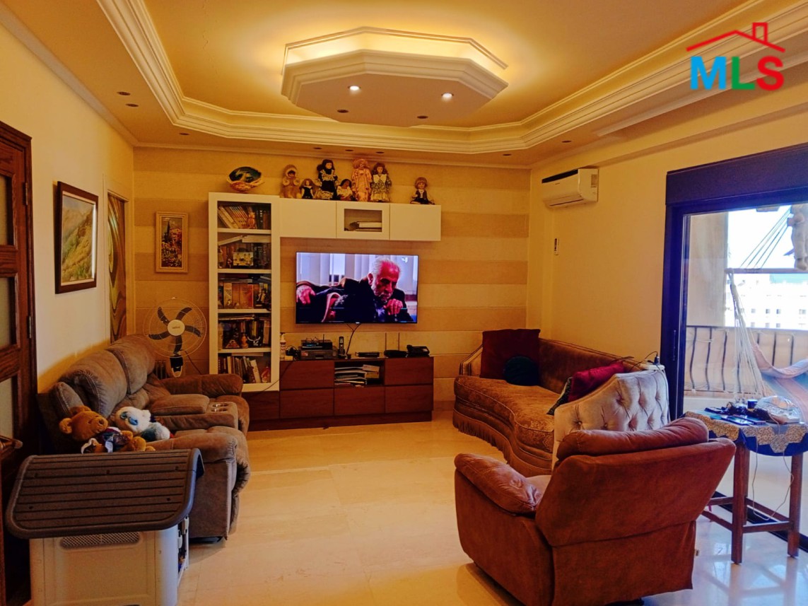 Furnished Apartment with Sea View For Sale in Jbeil
