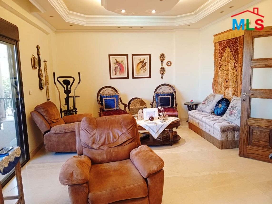 Furnished Apartment with Sea View For Sale in Jbeil