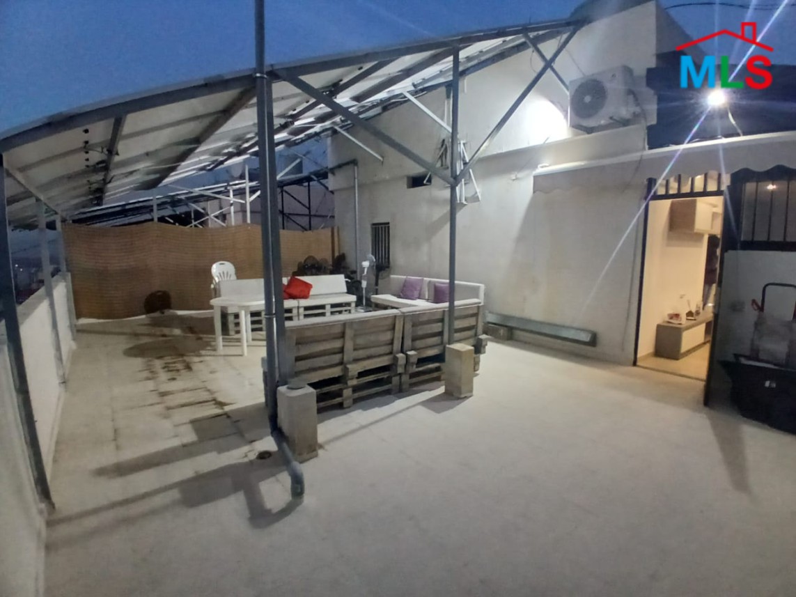 Semi-Furnished Apartment with Terrace For Sale in Bouchrieh