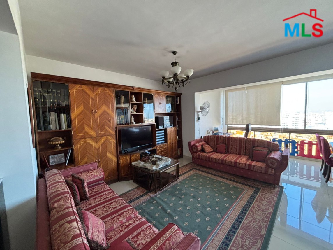 Semi-Furnished Apartment in a Well-Known Tower For Sale in Jdeideh