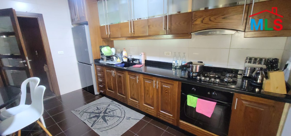 Fully Furnished Apartment with Mountain View For Sale in Ajaltoun