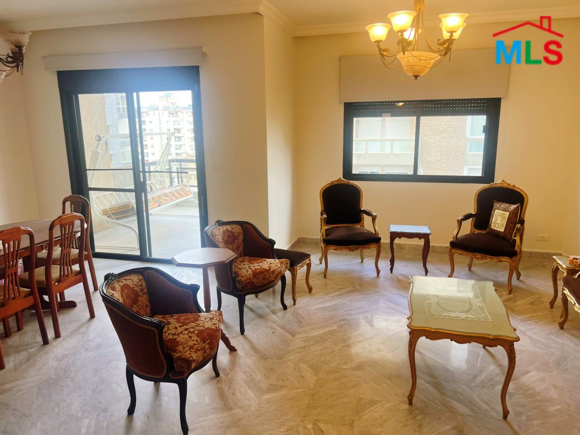 Semi-Furnished Apartment with Sea View For Sale in Kaslik