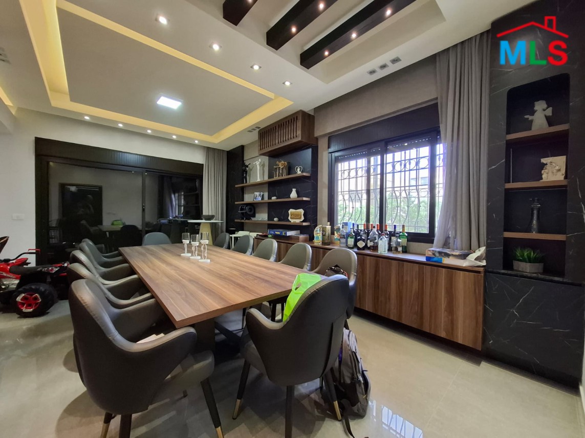Modern Furnished 3 Bedroom Apartment with Terrace For Sale in Kfaryassine