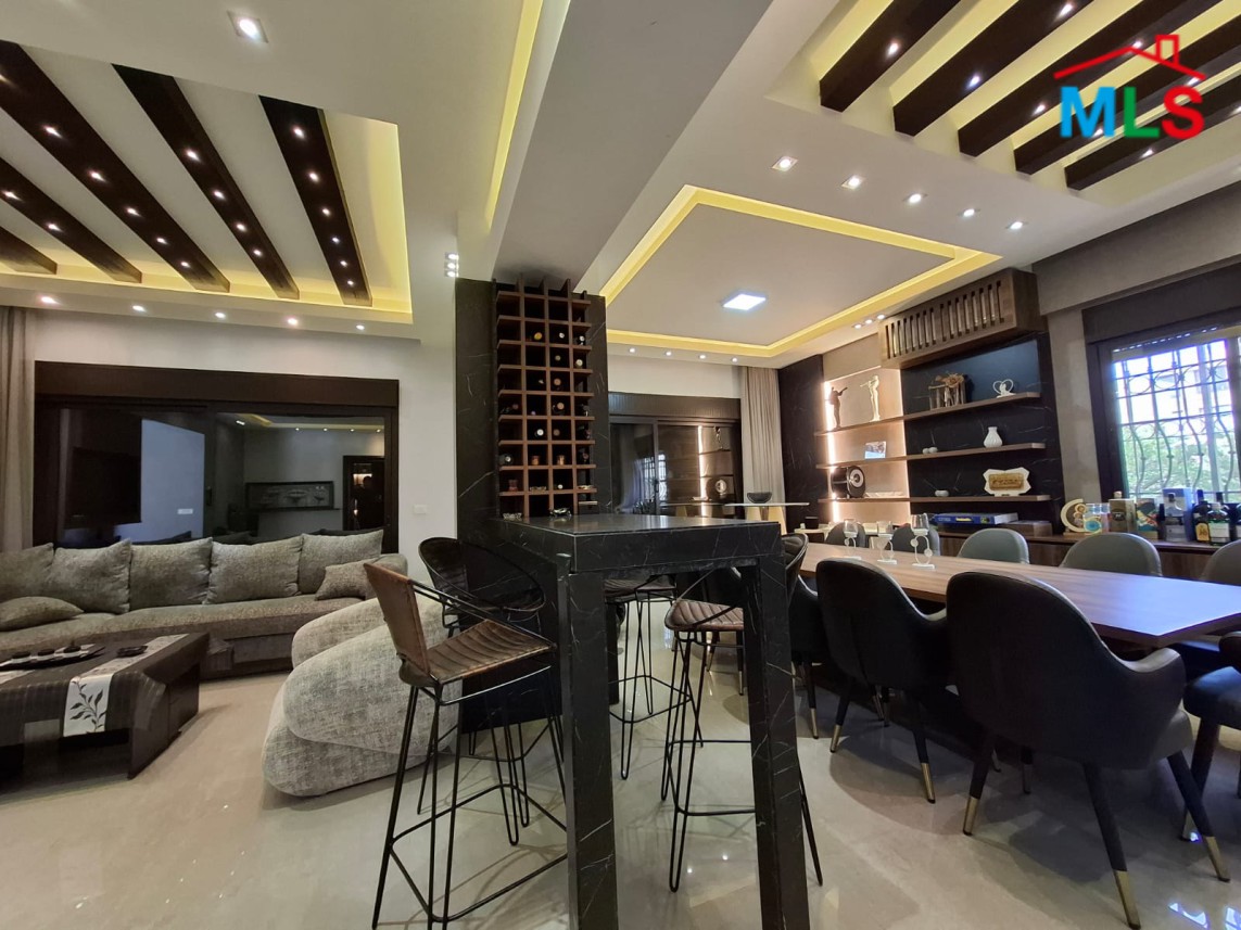 Modern Furnished 3 Bedroom Apartment with Terrace For Sale in Kfaryassine