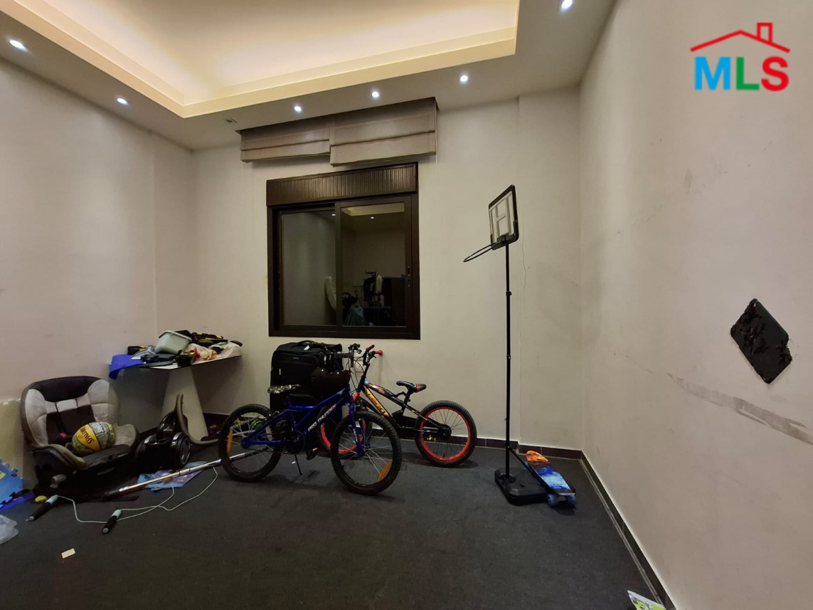 Modern Furnished 3 Bedroom Apartment with Terrace For Sale in Kfaryassine