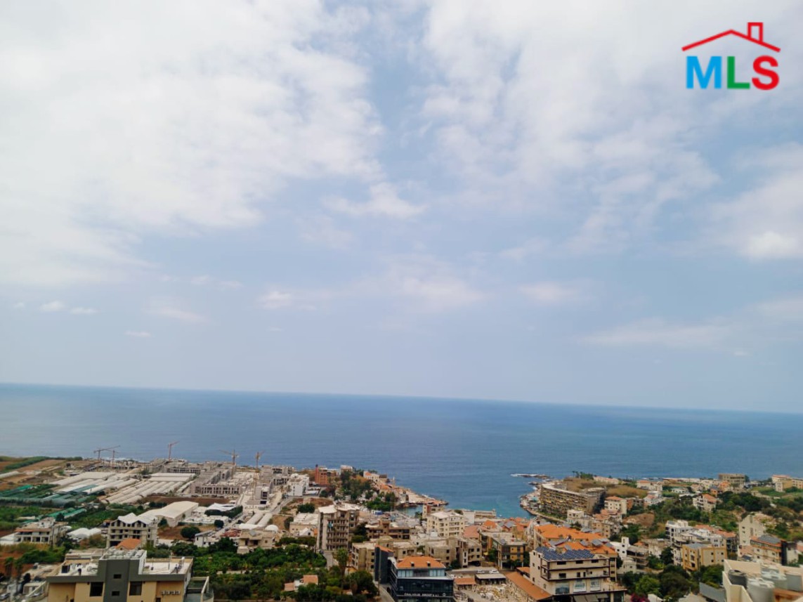 Brand New Apartment with Sea View For Sale in Kfaryassine