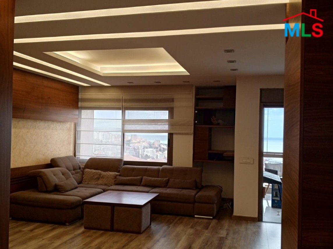 Semi-Furnished Apartment With Sea View For Sale in Ghadir