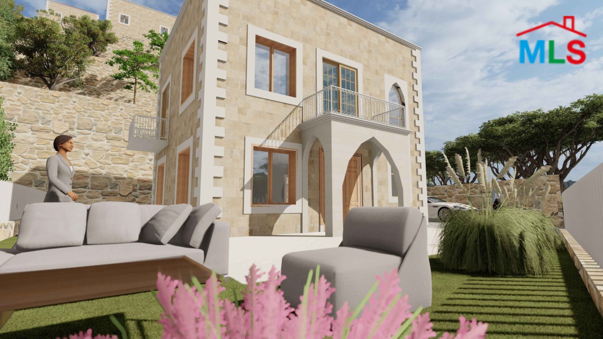 Under-Construction Mini-Villa With Payment Facilities For Sale in Tannourine