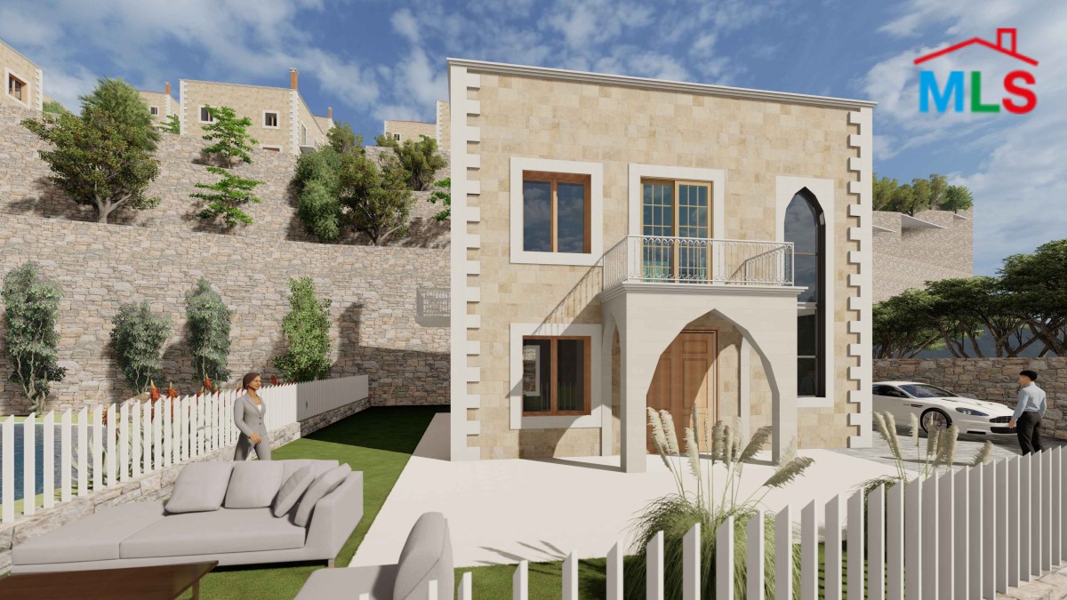 Under-Construction Mini-Villa With Payment Facilities For Sale in Tannourine