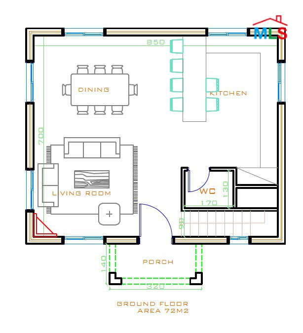 Under-Construction Mini-Villa With Payment Facilities For Sale in Tannourine