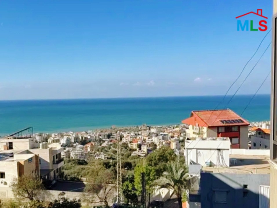 2-Bedroom Apartment with Mountain & Sea View For Sale in Jbeil, Blat