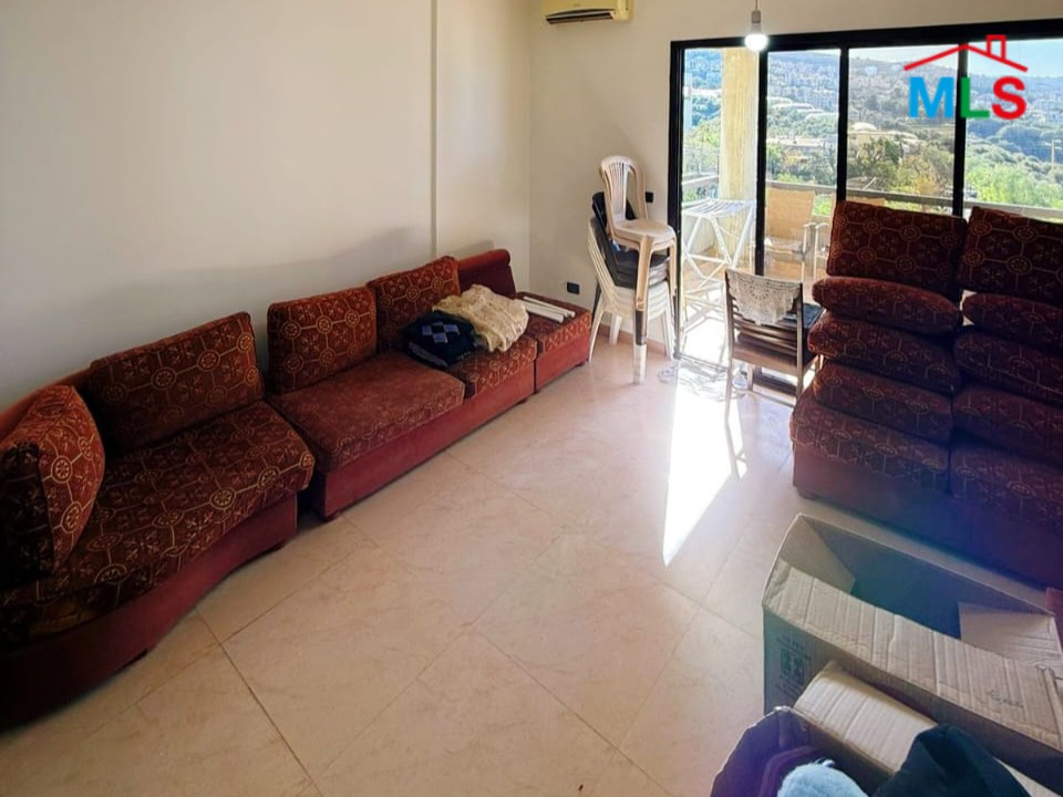 2-Bedroom Apartment with Mountain & Sea View For Sale in Jbeil, Blat