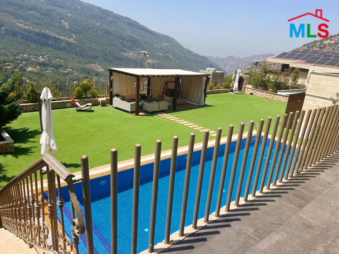 Villa with Terrace and Mountain & Sea Views For Sale in Adonis, Kesrouane