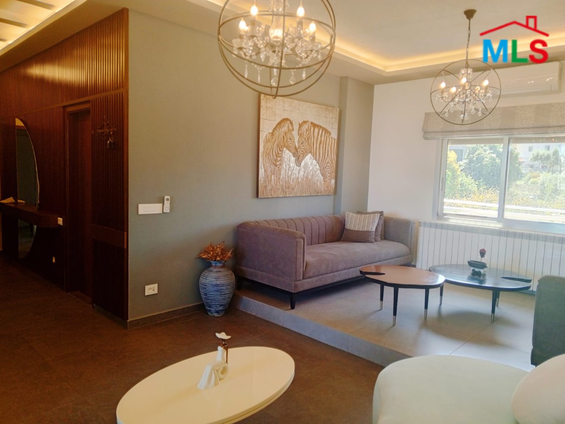 Furnished Apartment with Sea & Mountain View For Sale in Jbeil