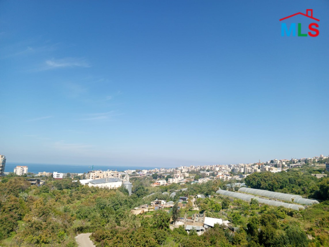 Furnished Apartment with Sea & Mountain View For Sale in Jbeil