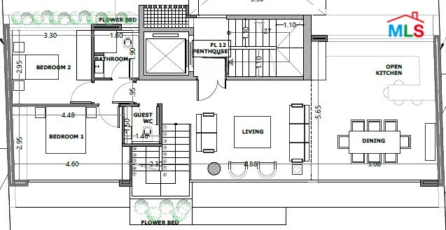 Under-Construction Project! Penthouse & Pool For Sale in Achrafieh, Rmeil
