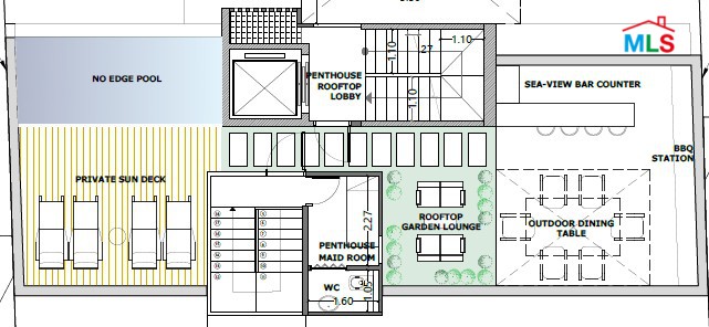 Under-Construction Project! Penthouse & Pool For Sale in Achrafieh, Rmeil