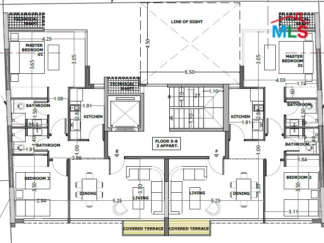 Under-Construction! 2 Bedroom Apartment & Terrace For Sale in Achrafieh, Rmeil