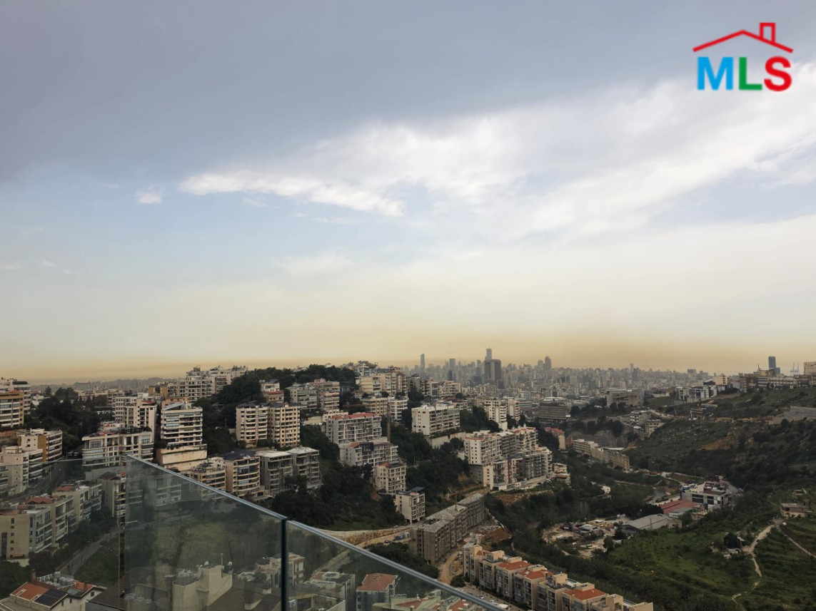 Spacious Triplex With Terrace For Sale in A High-End Building in Hazmieh