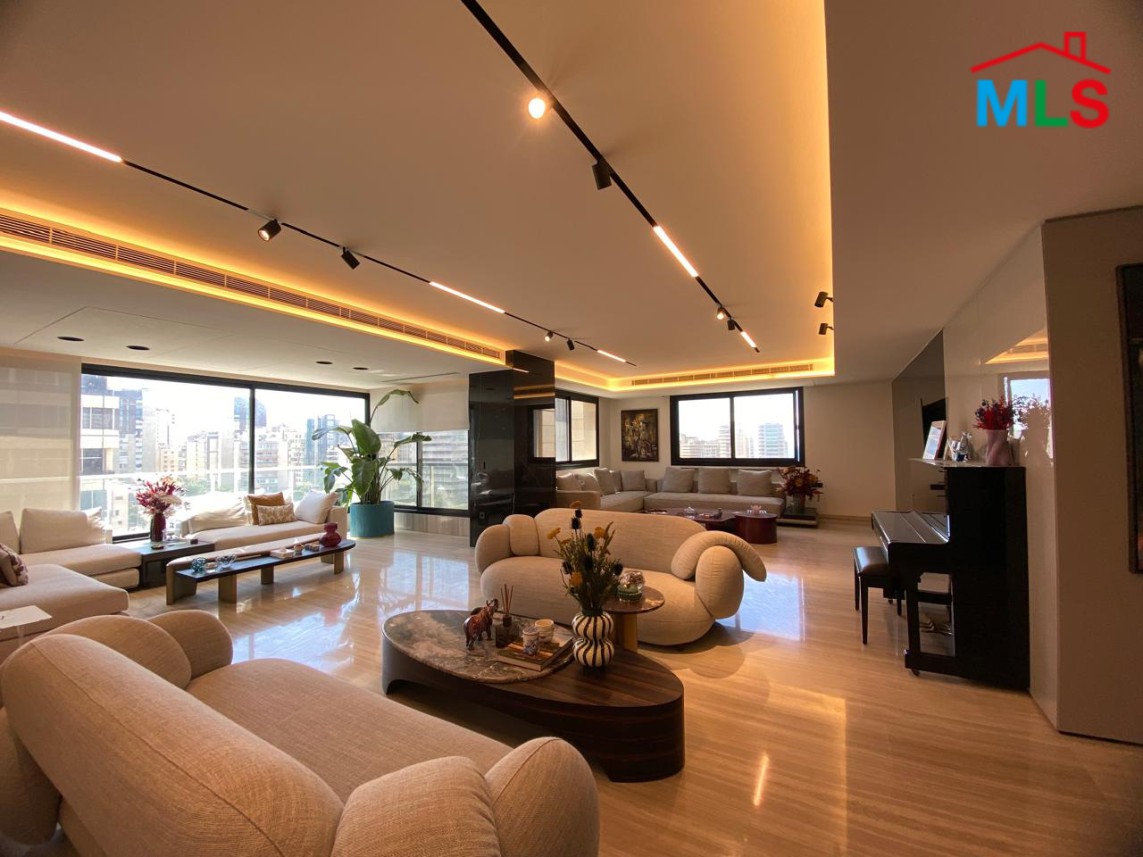 4 Bedroom Apartment With Open City View For Sale in Jnah, Gabriel El Murr Street