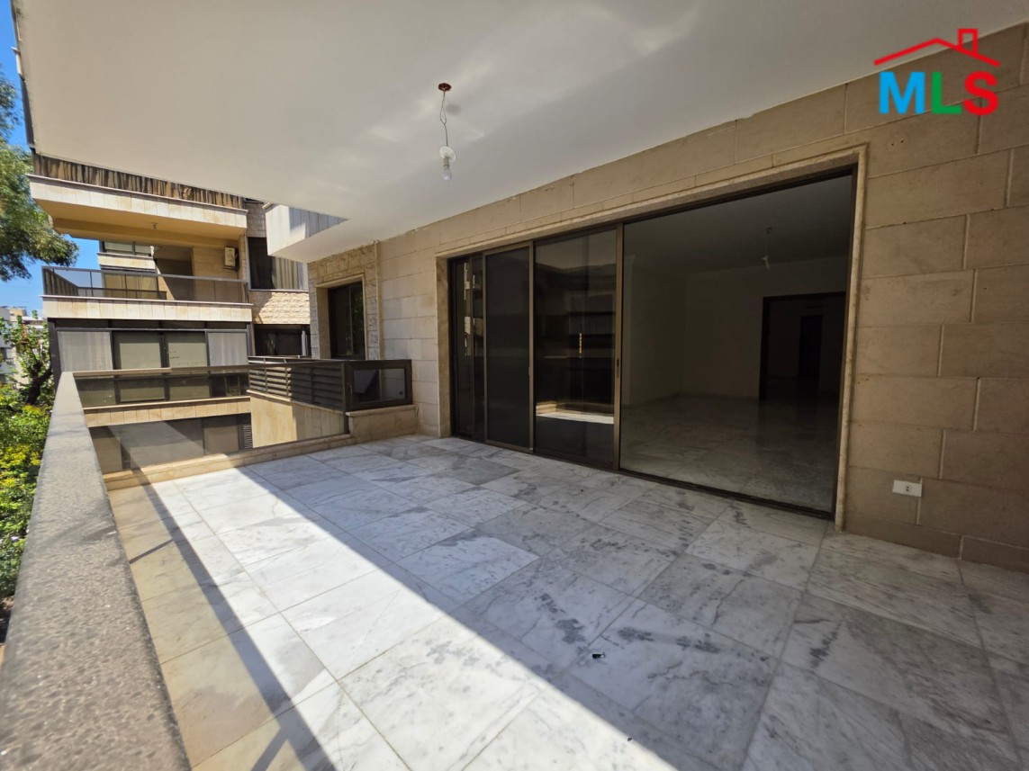 Spacious Apartment With Backyard Terrace For Sale in Hazmieh