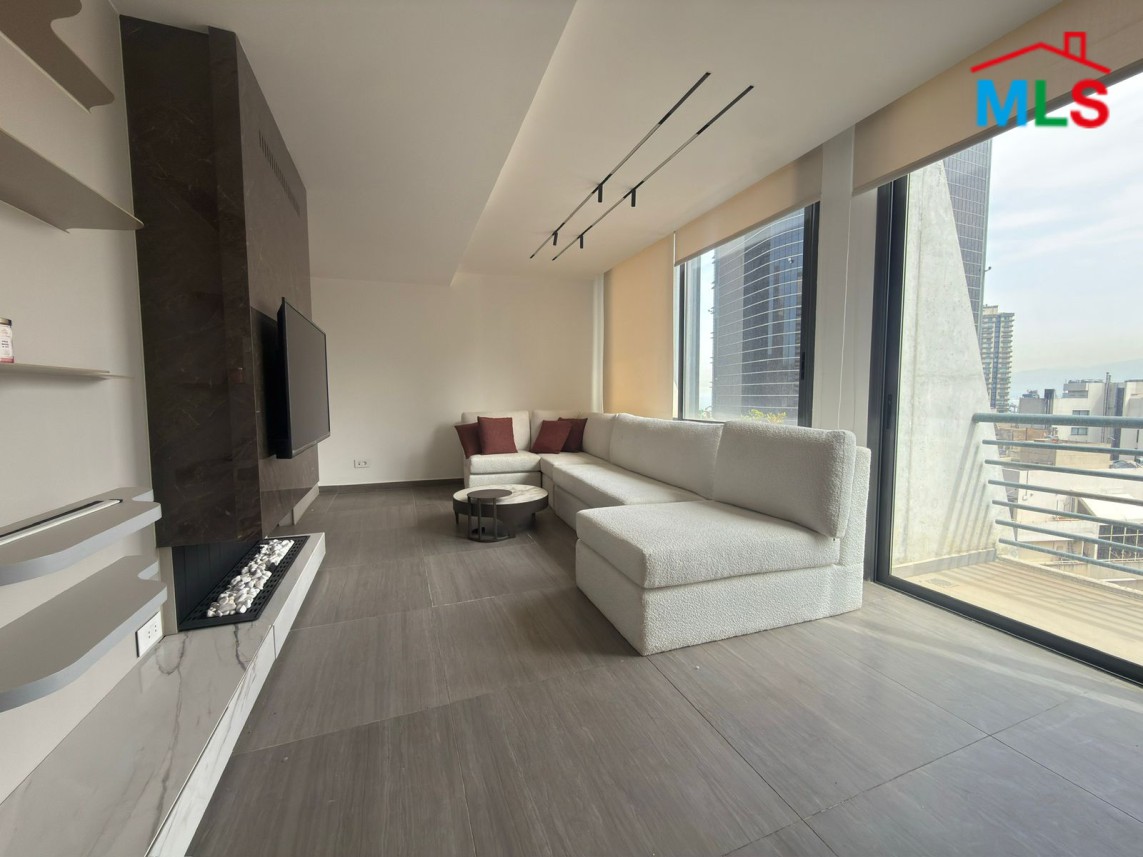 Modern Loft with Terrace & City View For Sale in Achrafieh, Carré D'or