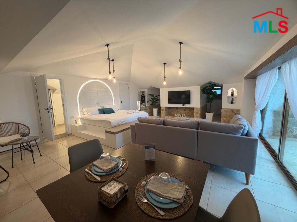 Luxurious Modern Semi-Furnished Villa With Garden For Sale in Anfeh, Batroun
