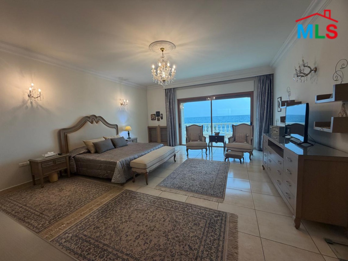 Luxurious Modern Semi-Furnished Villa With Garden For Sale in Anfeh, Batroun