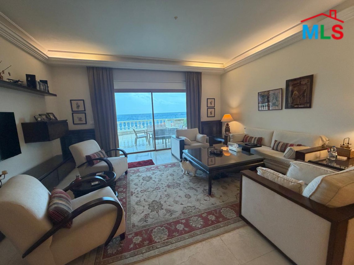 Luxurious Modern Semi-Furnished Villa With Garden For Sale in Anfeh, Batroun