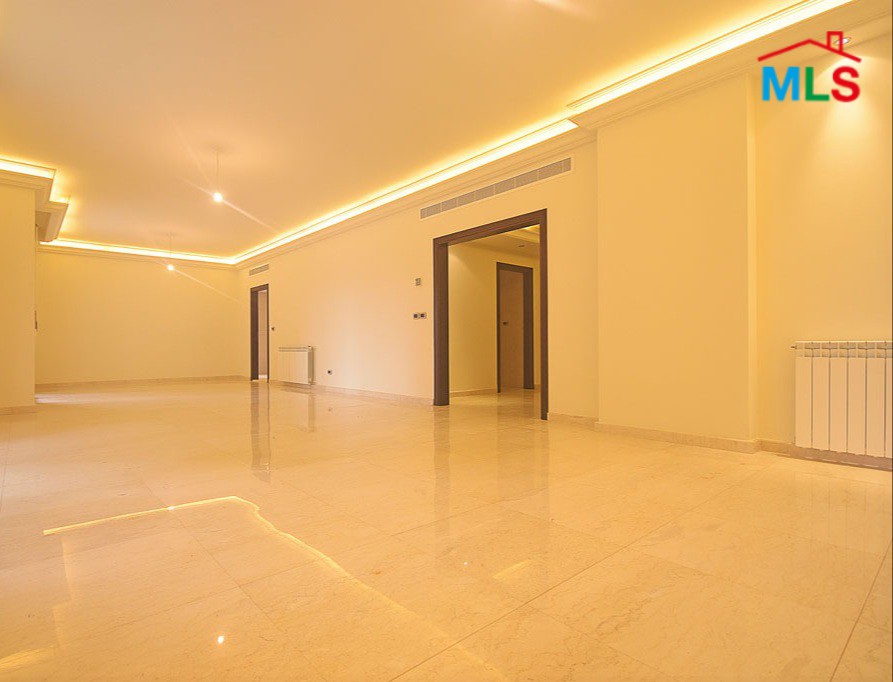 Spacious Apartment With Backyard Terrace For Sale in Mar Takla