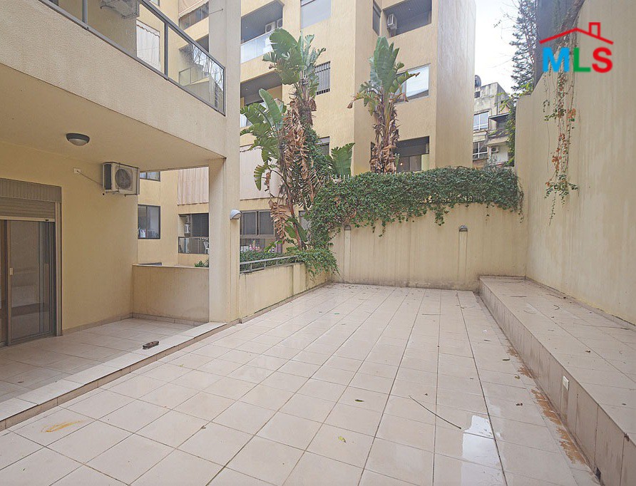 Spacious Apartment With Backyard Terrace For Sale in Mar Takla